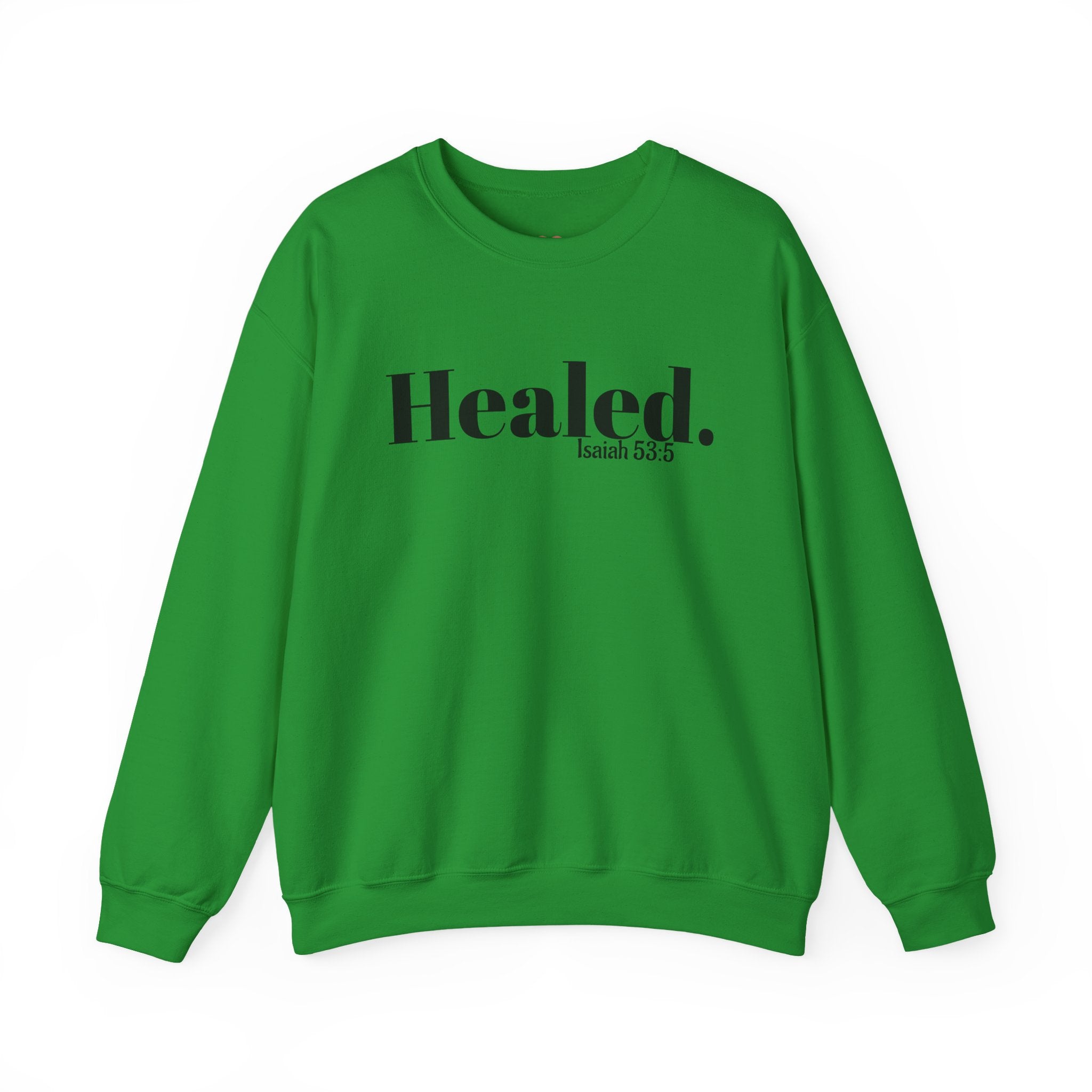 Healed. And Renewed Unisex Crewneck Sweatshirt