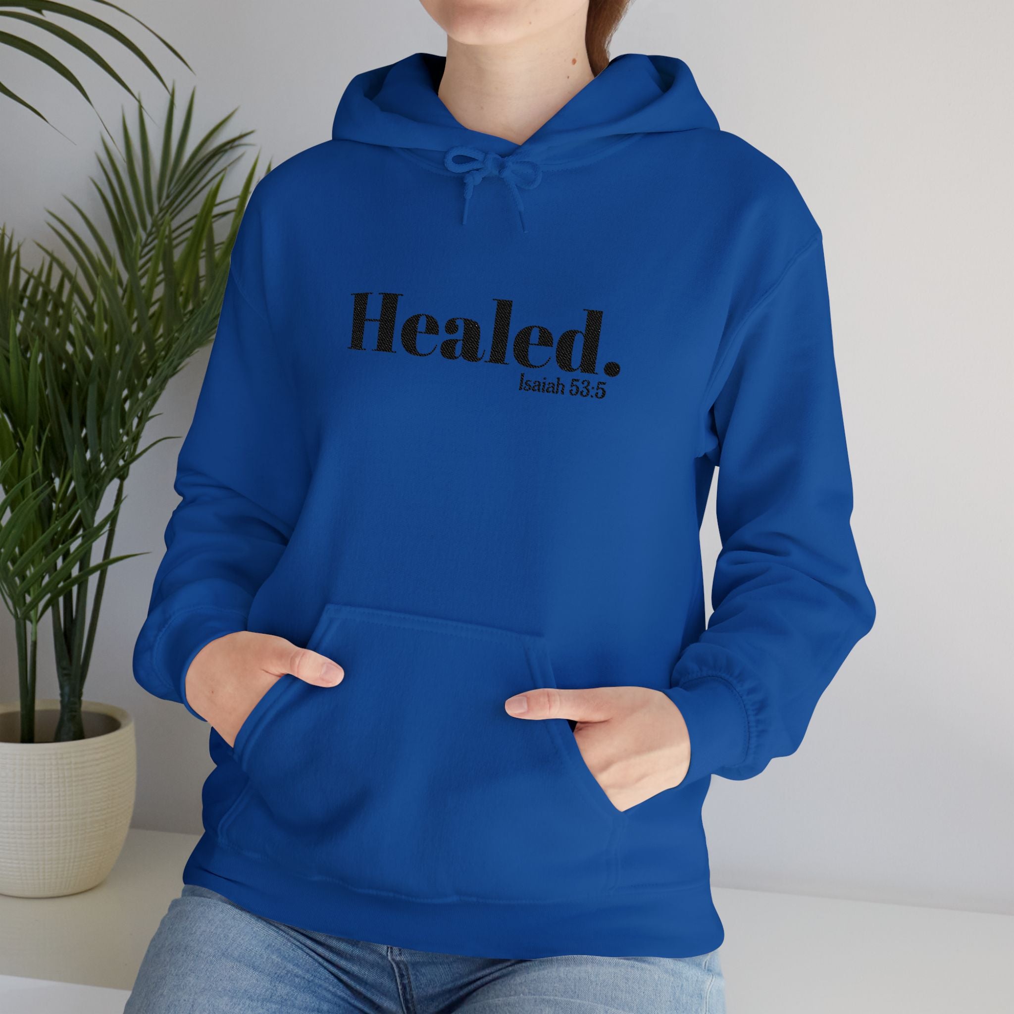 Healed. And Renewed Unisex Hoodie