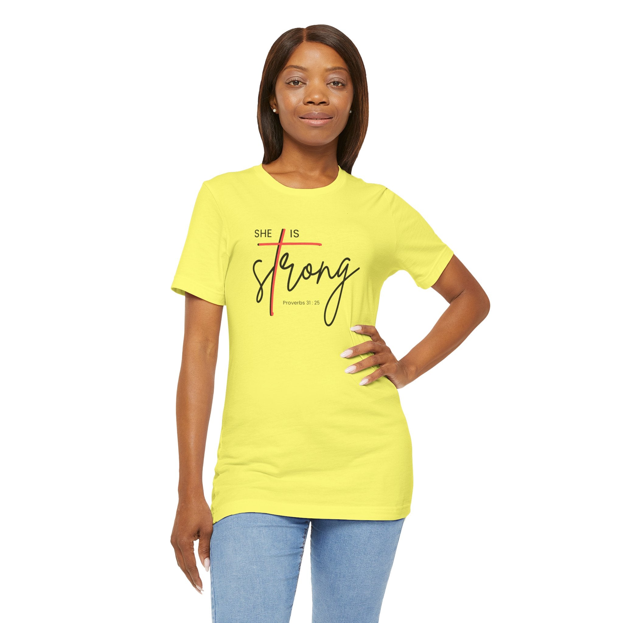 She Is Strong - Women’s Strength Tee