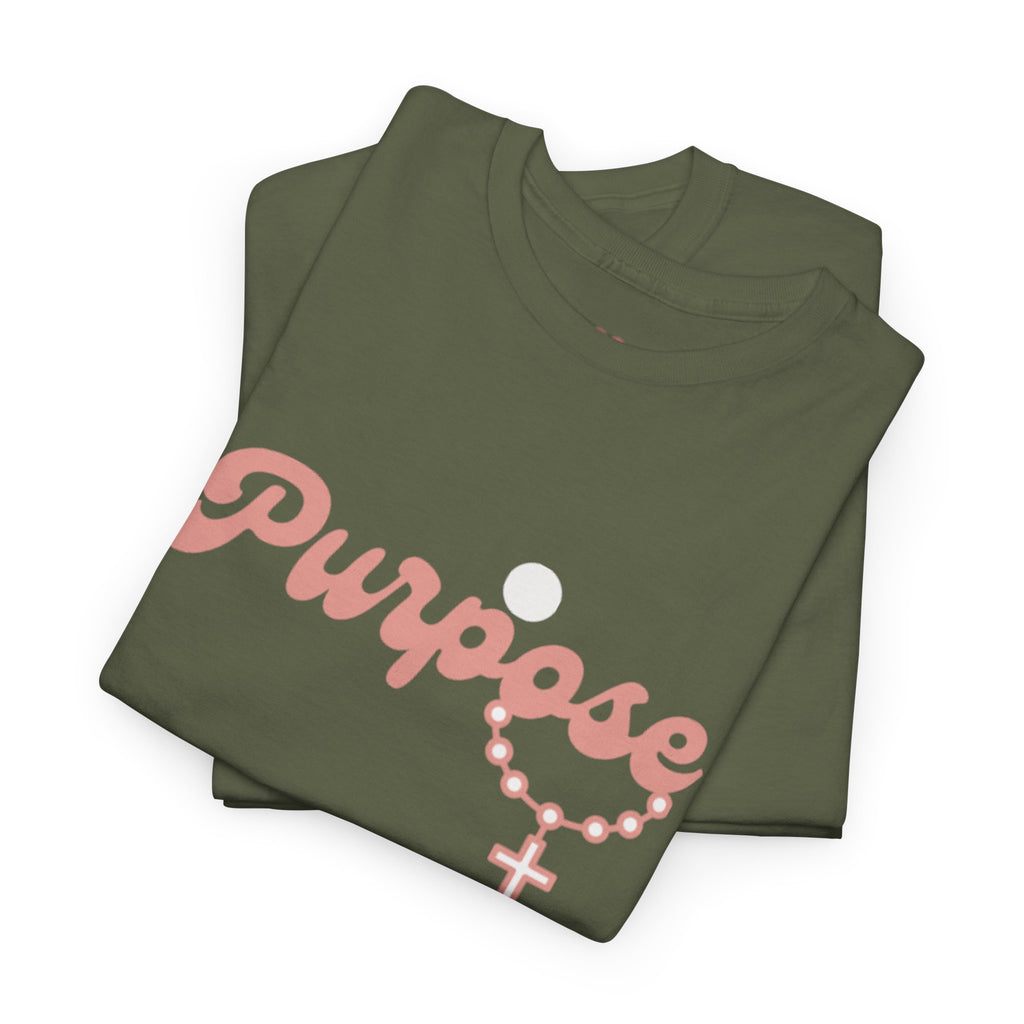 Walk In Purpose Unisex Heavy Cotton Tee