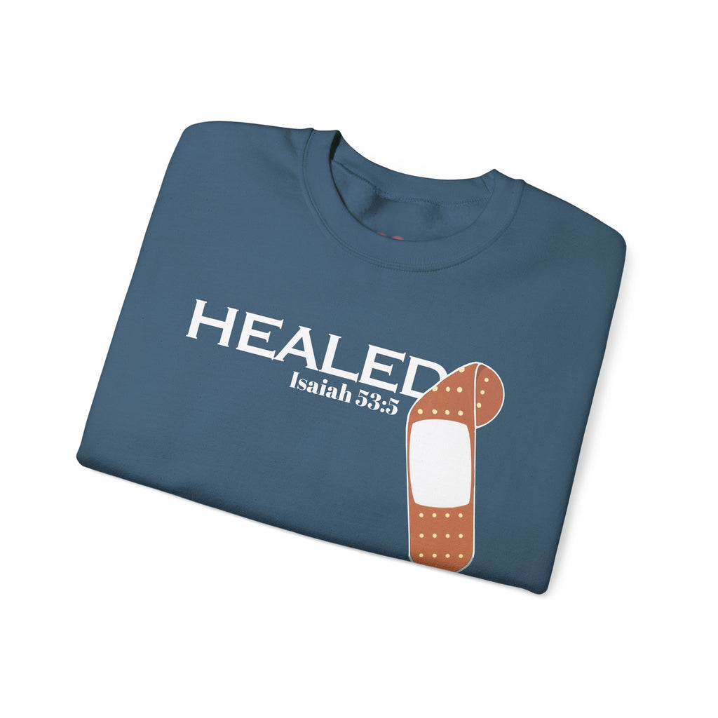 Healing Is Done- Isaiah 53:5 Unisex Sweatshirt