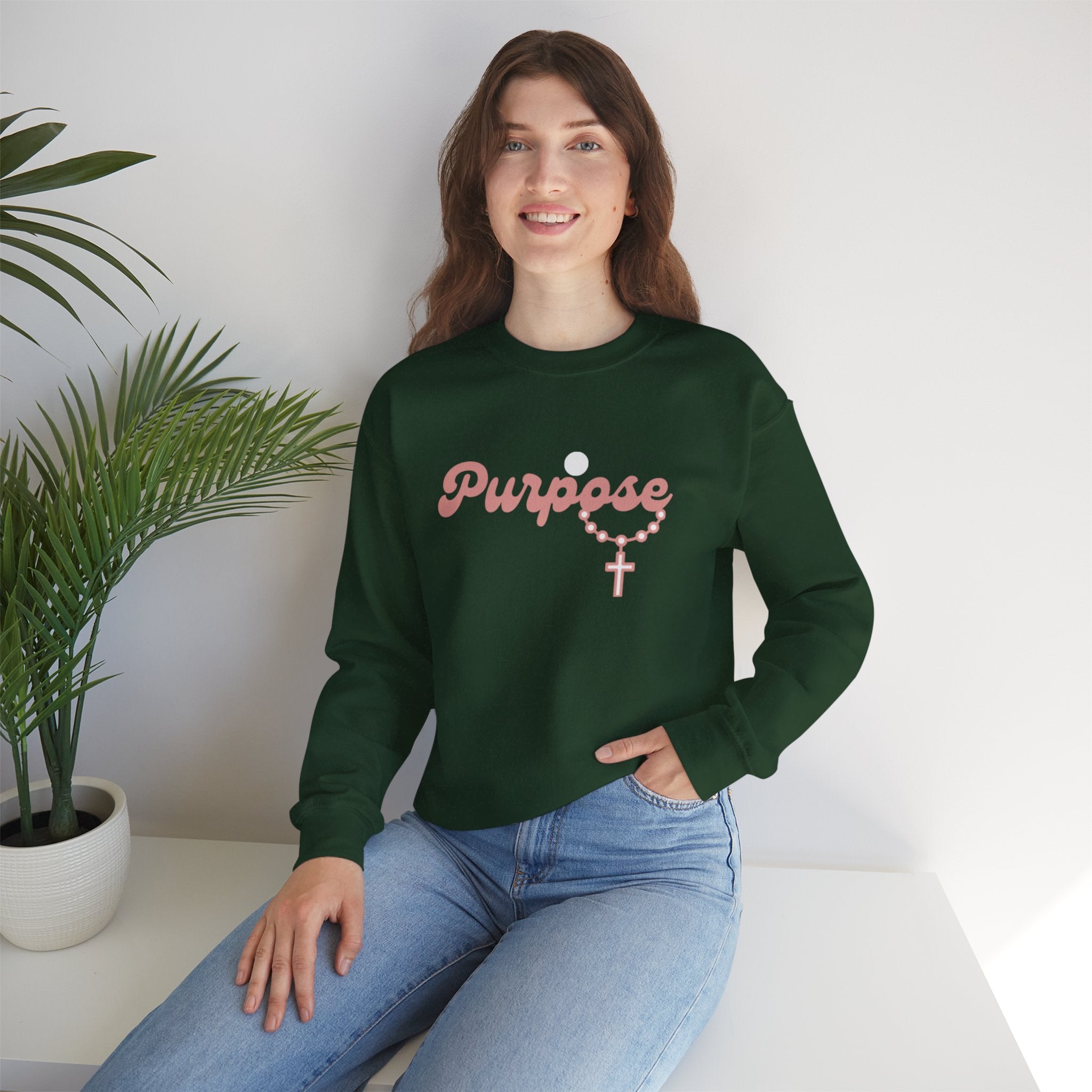Walk In Purpose Crewneck Sweatshirt