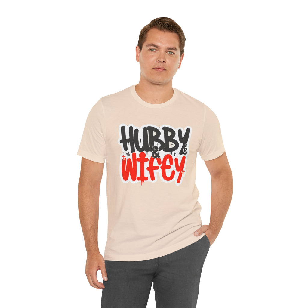 Hubby & Wifey Cute Couple’s Tee
