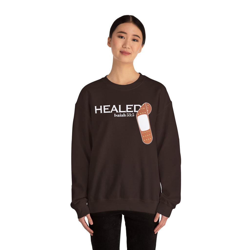 Healing Is Done- Isaiah 53:5 Unisex Sweatshirt