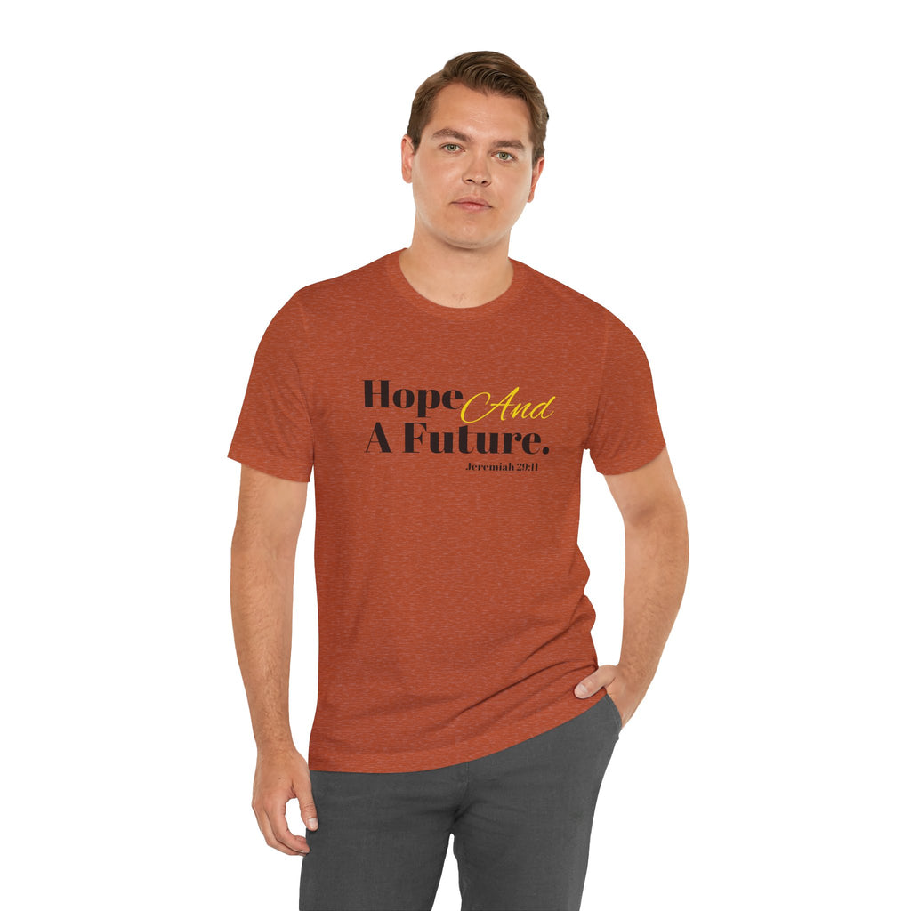 God's Promise - Hope And A Future Unisex Tee