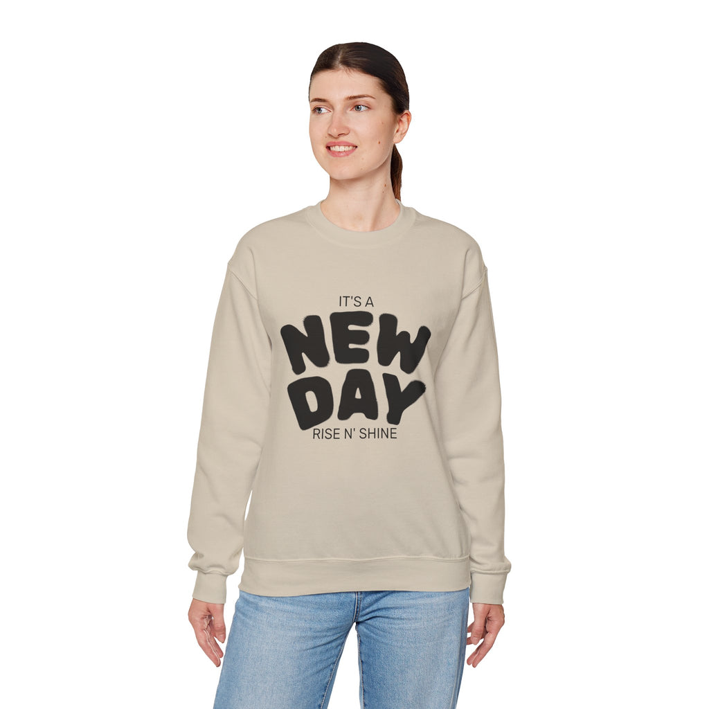 It’s A New Day- Renewed And Restored Crewneck Sweatshirt