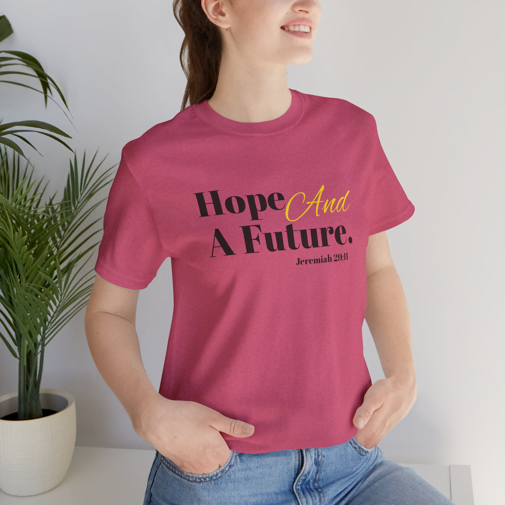 God's Promise - Hope And A Future Unisex Tee