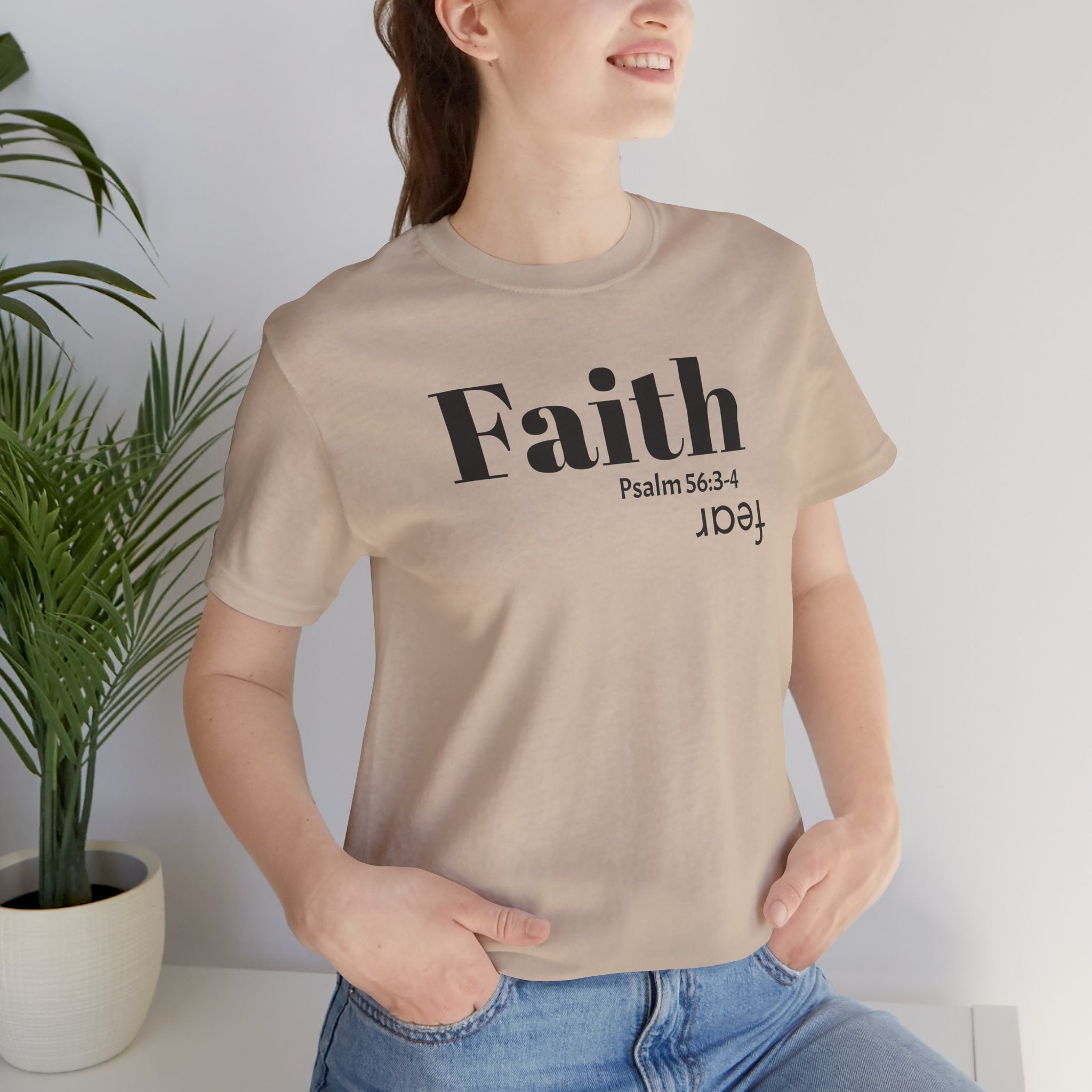 Faith Is Bigger Than Fear Unisex Tee