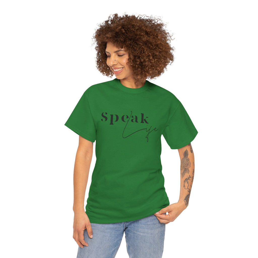 Speak Life Over Yourself Unisex Tee