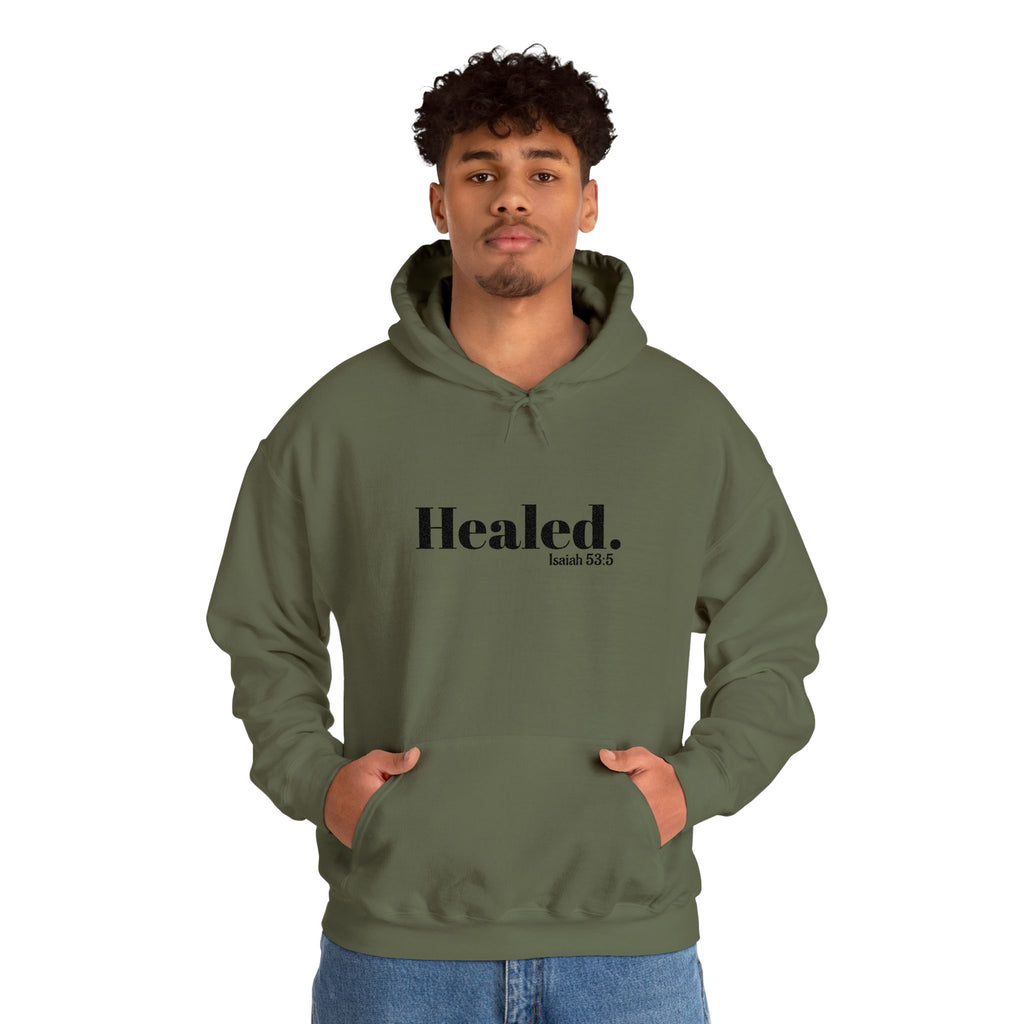 Healed. And Renewed Unisex Hoodie