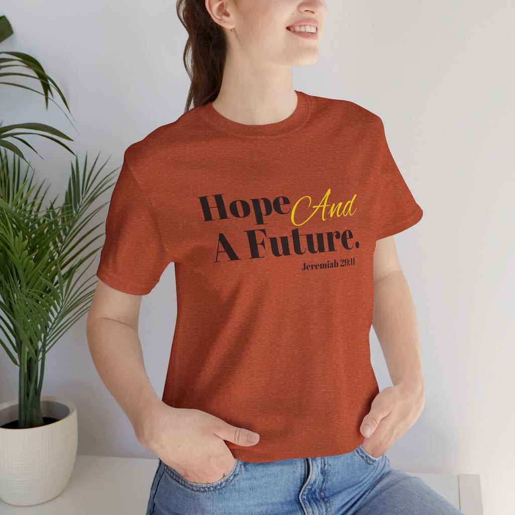 God's Promise - Hope And A Future Unisex Tee