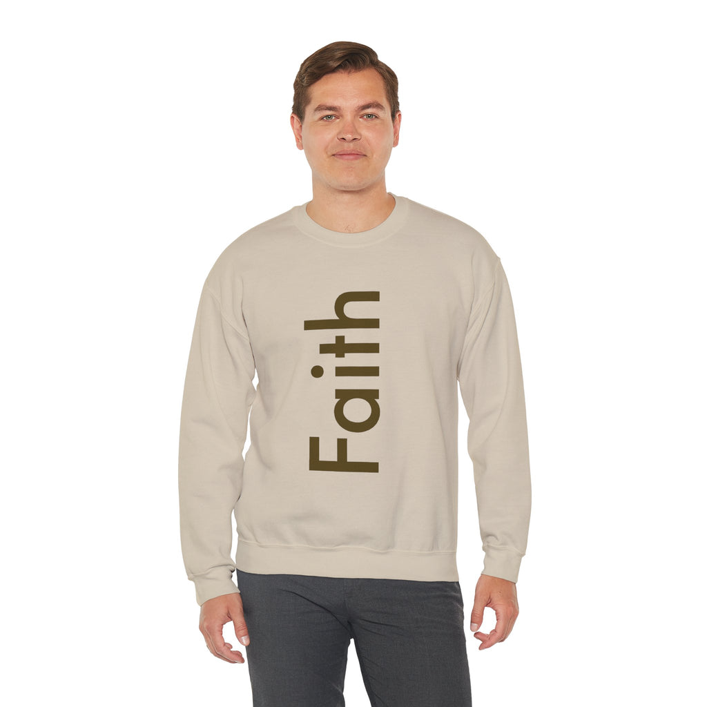 Have Faith And Don't Worry Unisex Crewneck Sweatshirt