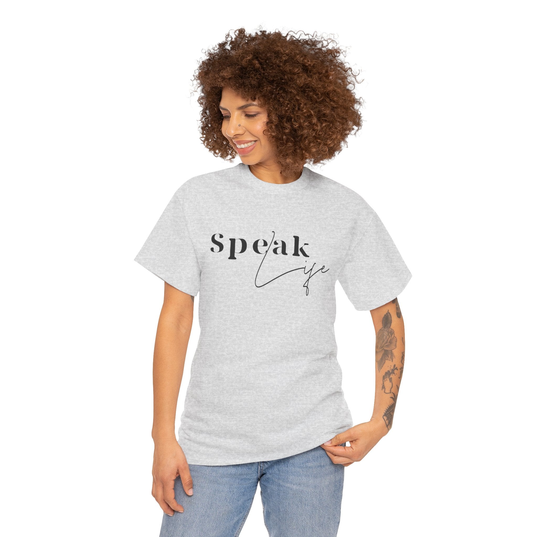 Speak Life Over Yourself Unisex Tee