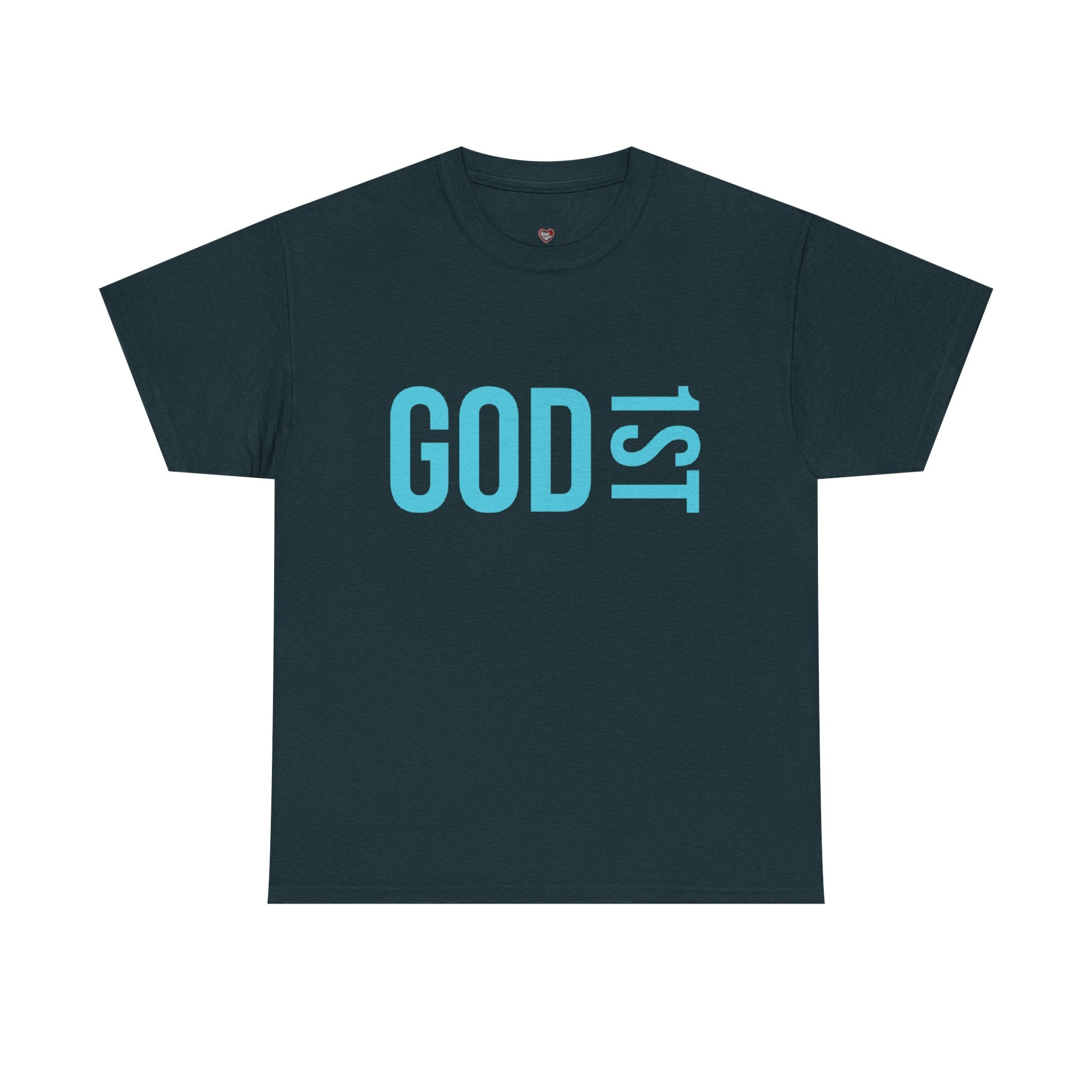 God 1st- Then Me Unisex Heavy Cotton Tee