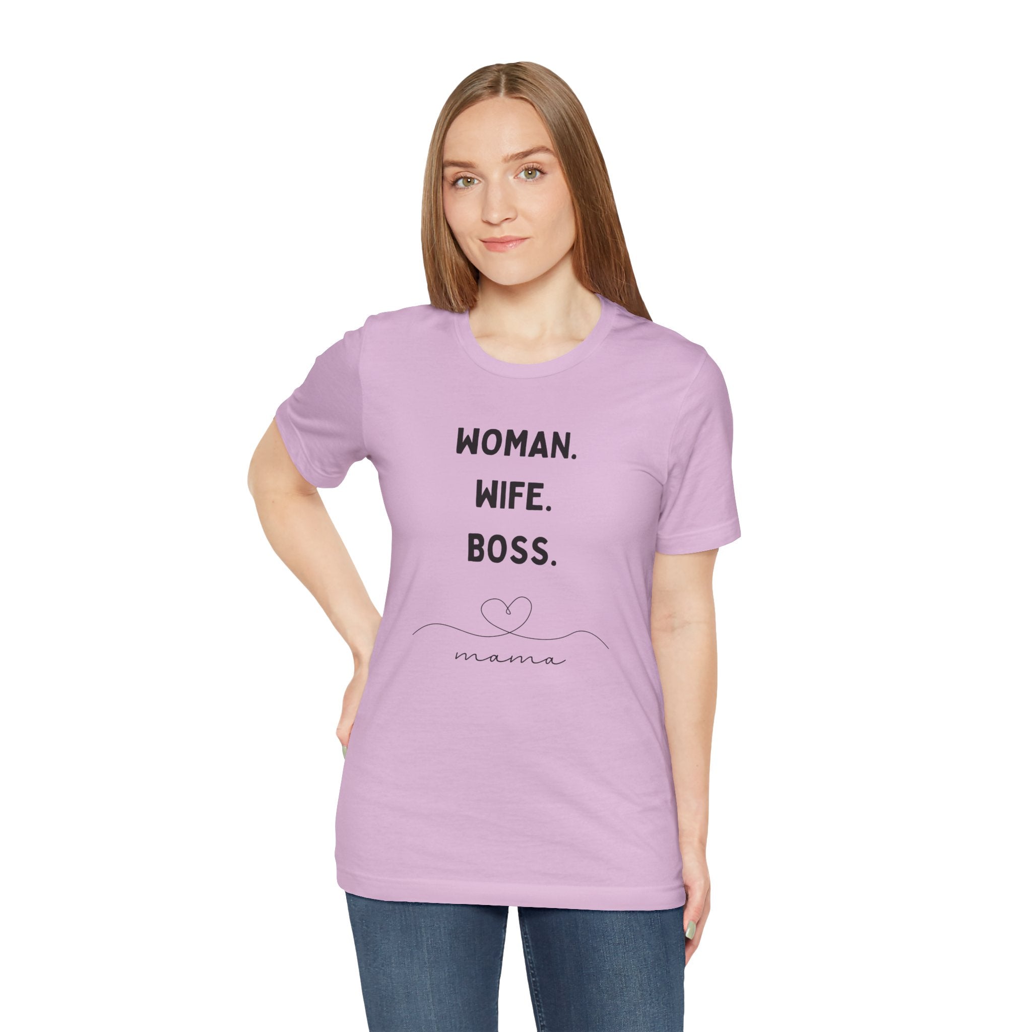 God-Fearing  Woman. Wife. Boss. Mama. Empowered Tee