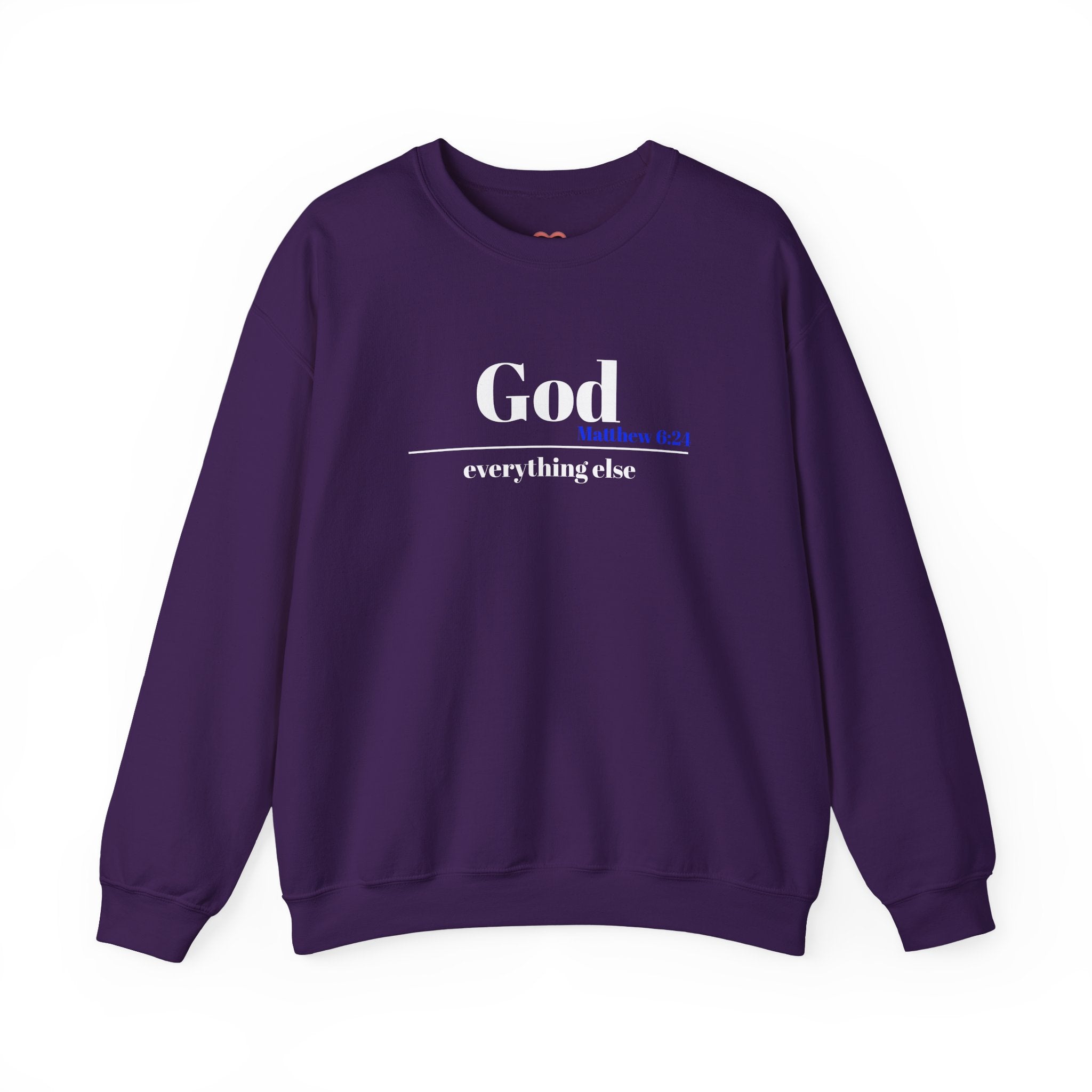 God Then Everything Else Crewneck Sweatshirt