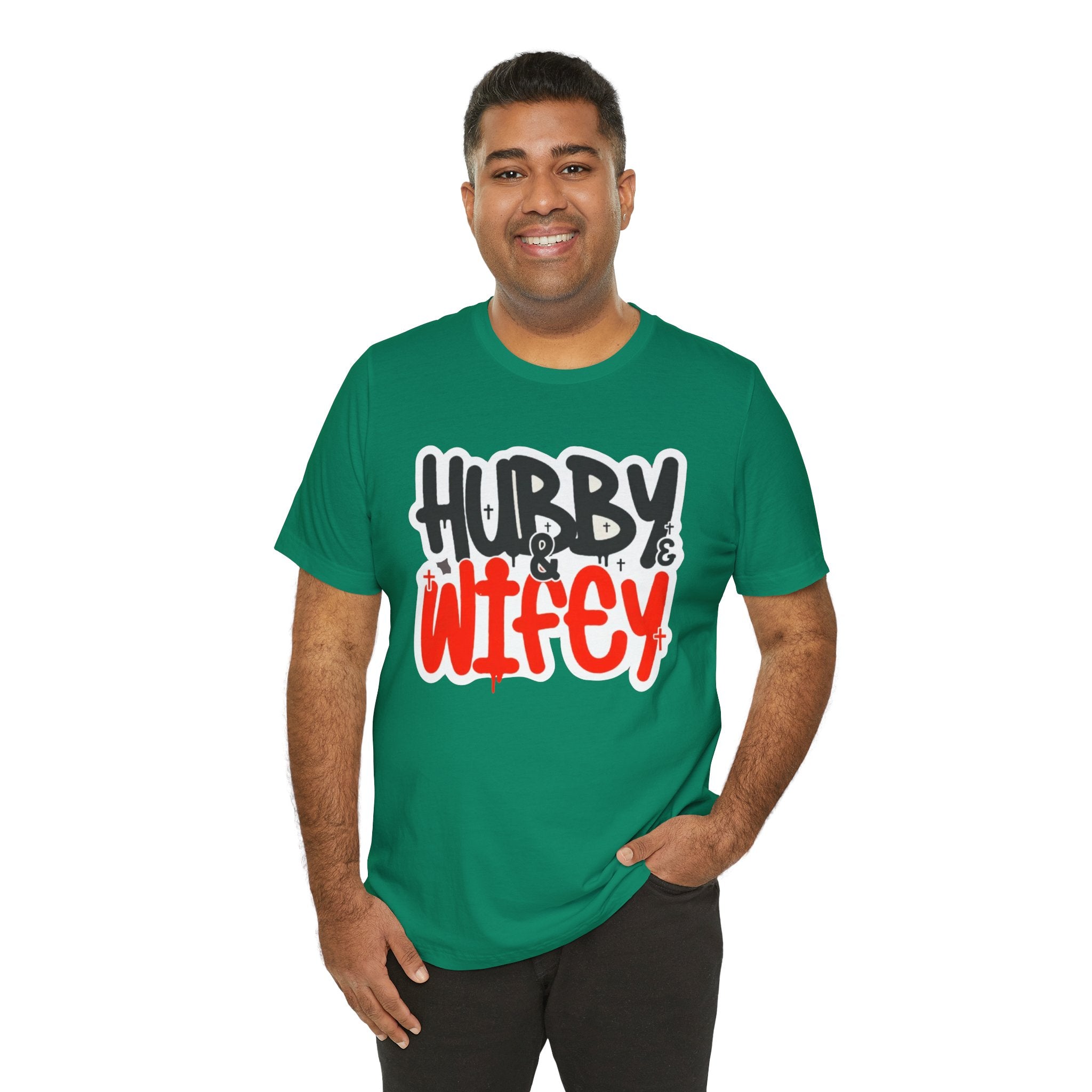 Hubby & Wifey Cute Couple’s Tee