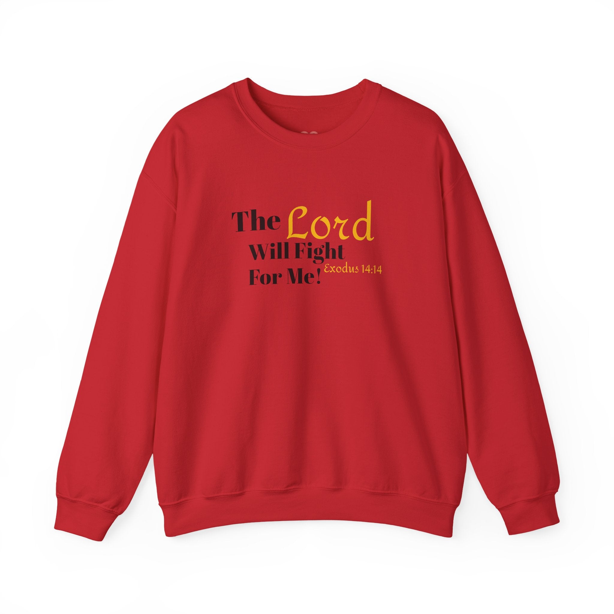 The Lord Will Fight For You Crewneck Sweatshirt