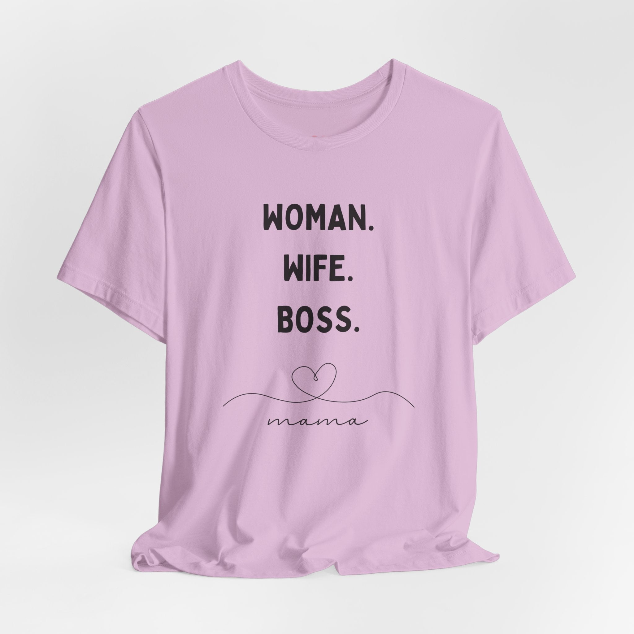 God-Fearing  Woman. Wife. Boss. Mama. Empowered Tee