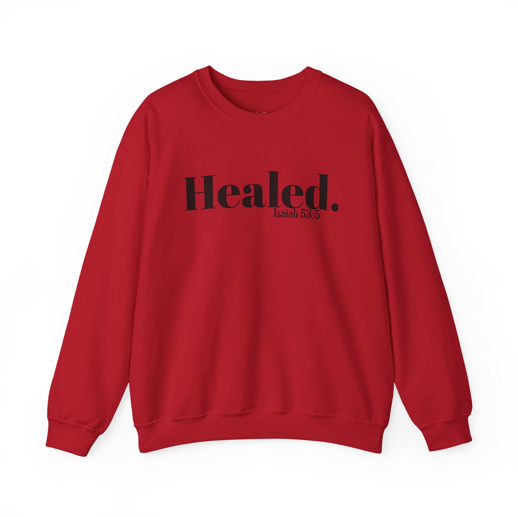Healed. And Renewed Unisex Crewneck Sweatshirt