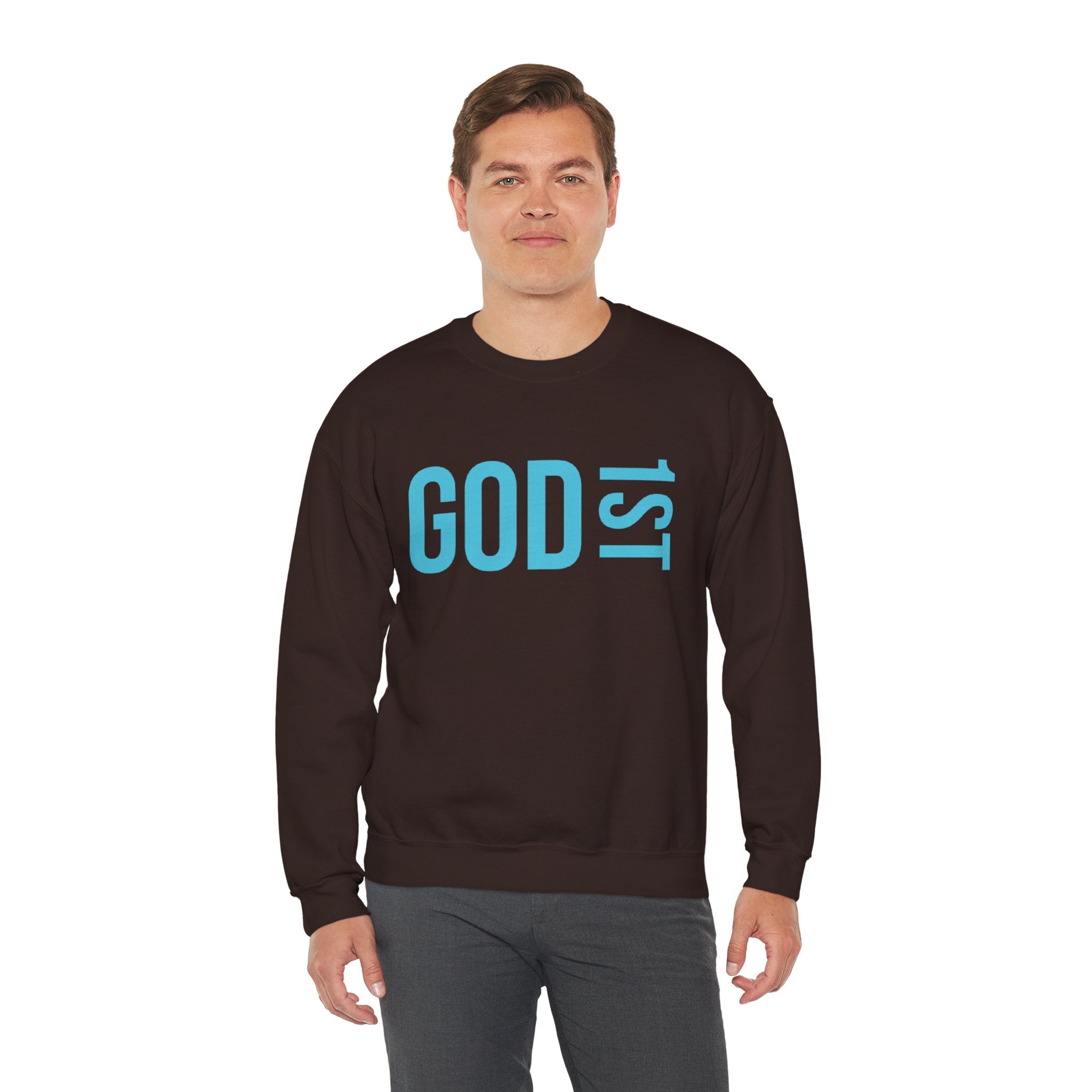 God 1st -Then Me Unisex Crewneck Sweatshirt