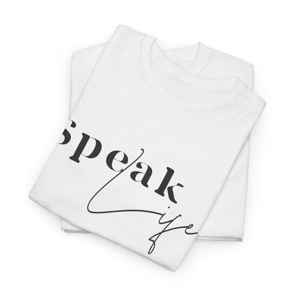 Speak Life Over Yourself Unisex Tee