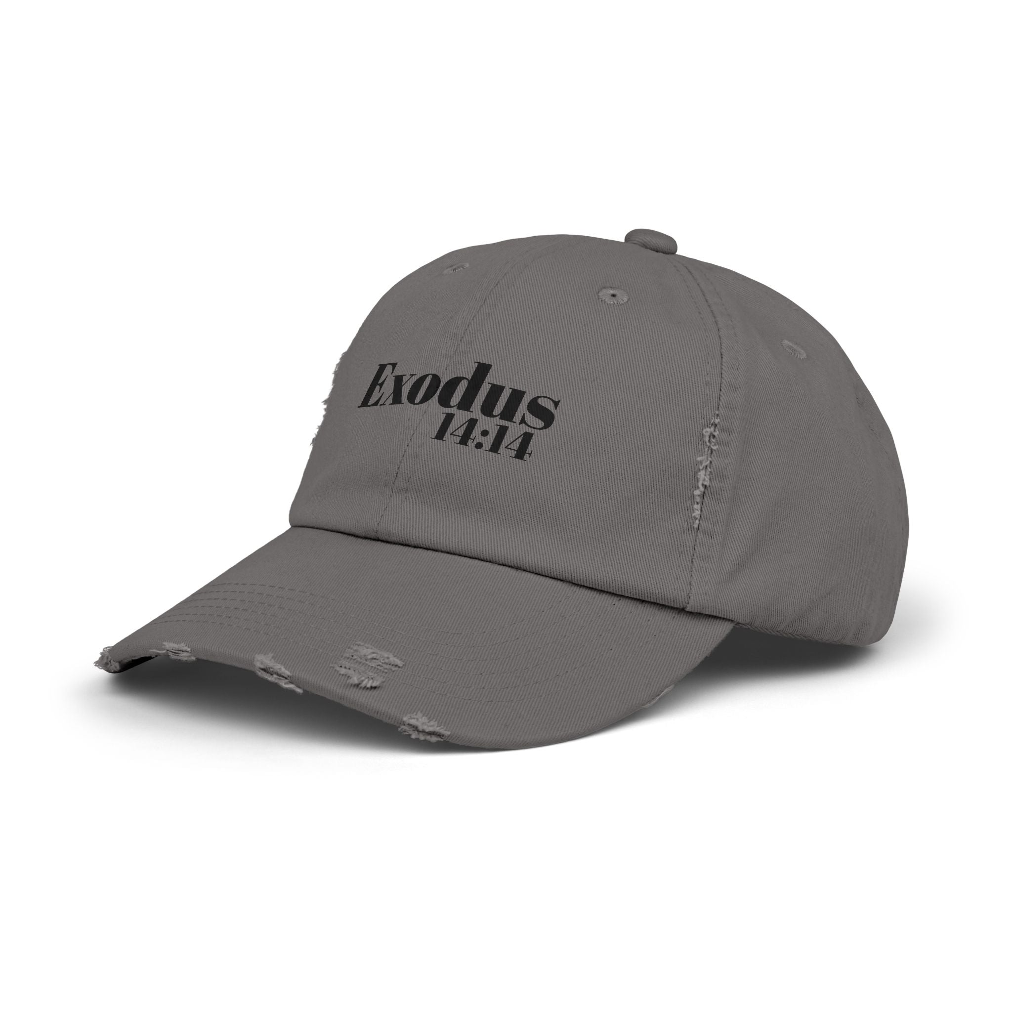 Exodus 14:14 God Will Fight For You Distressed Hat