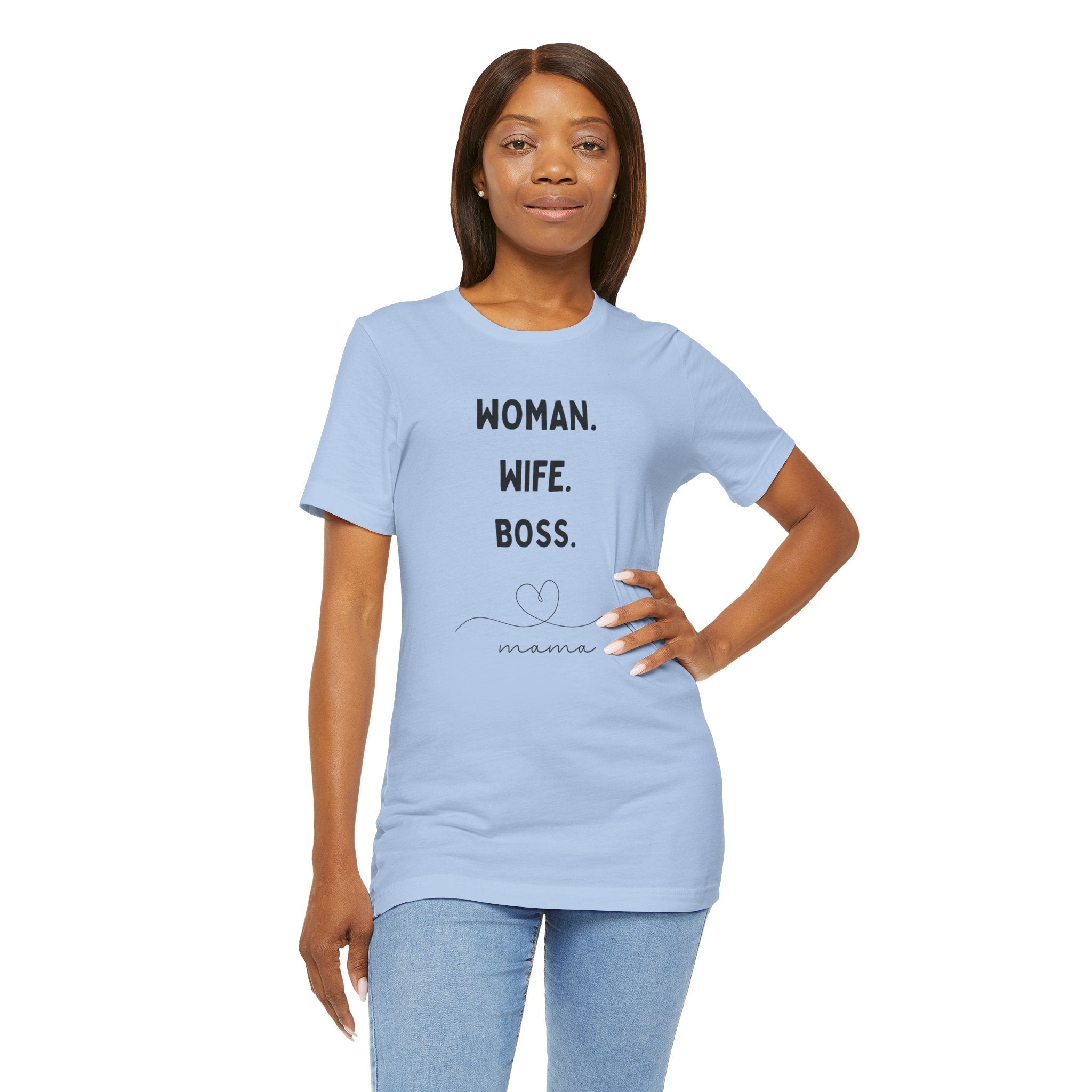 God-Fearing  Woman. Wife. Boss. Mama. Empowered Tee