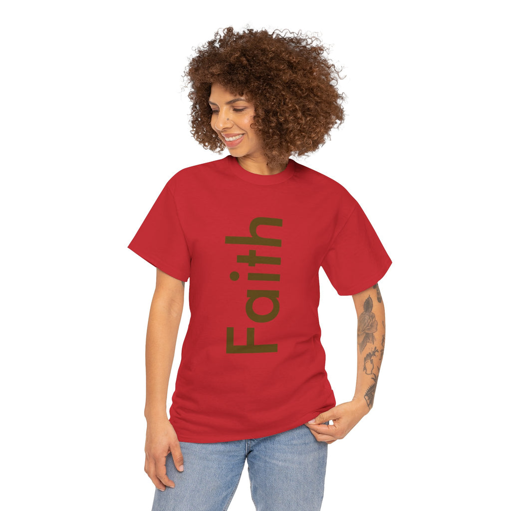 Faith Unisex Heavy Cotton Tee