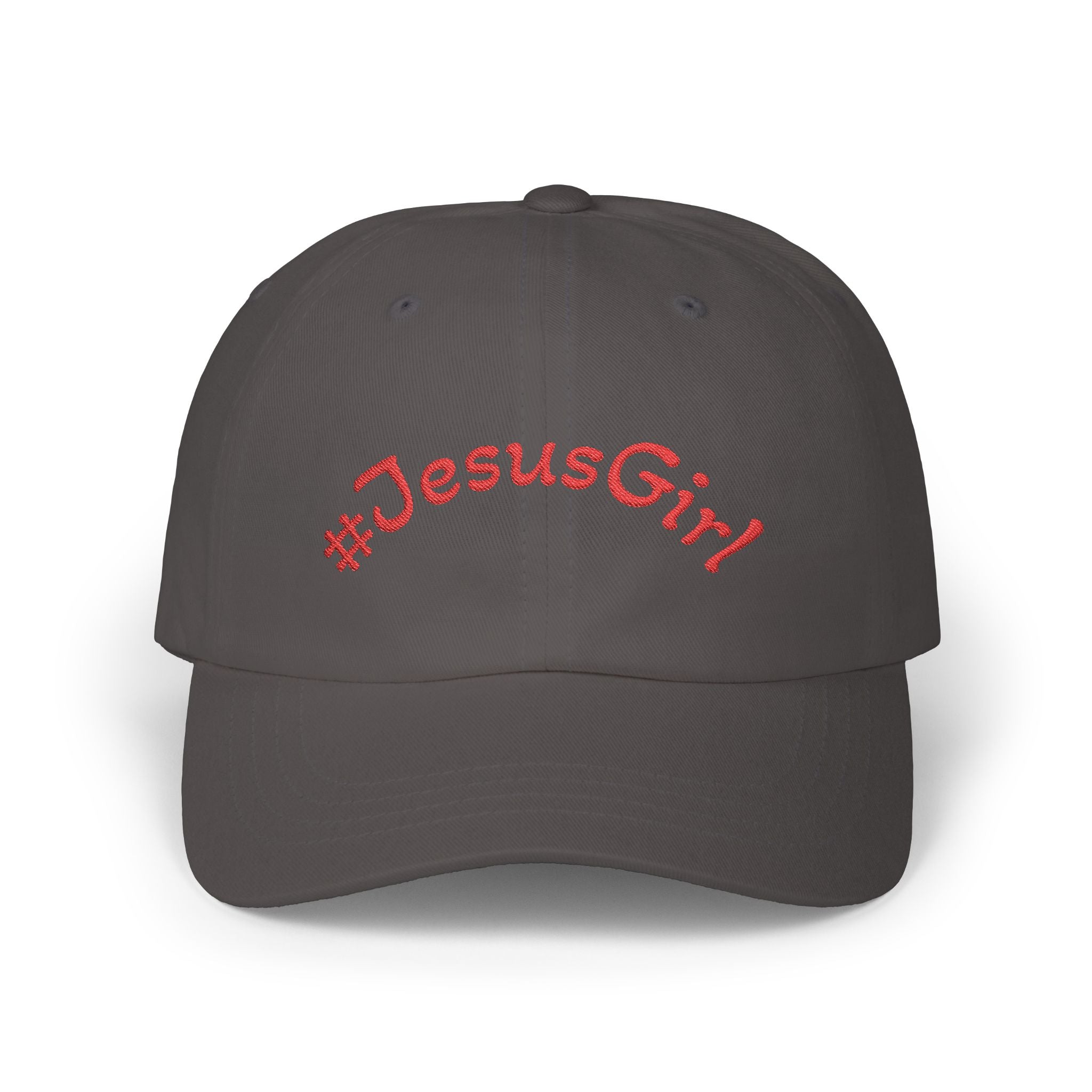 Jesus Girl Classic Dad Cap — Faith-Based Embroidered Baseball Hat