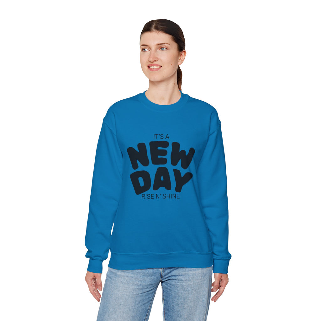 It’s A New Day- Renewed And Restored Crewneck Sweatshirt