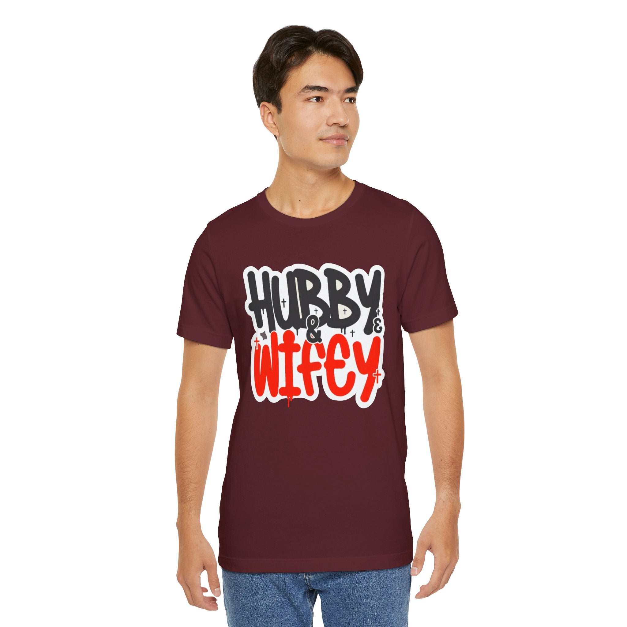 Hubby & Wifey Cute Couple’s Tee