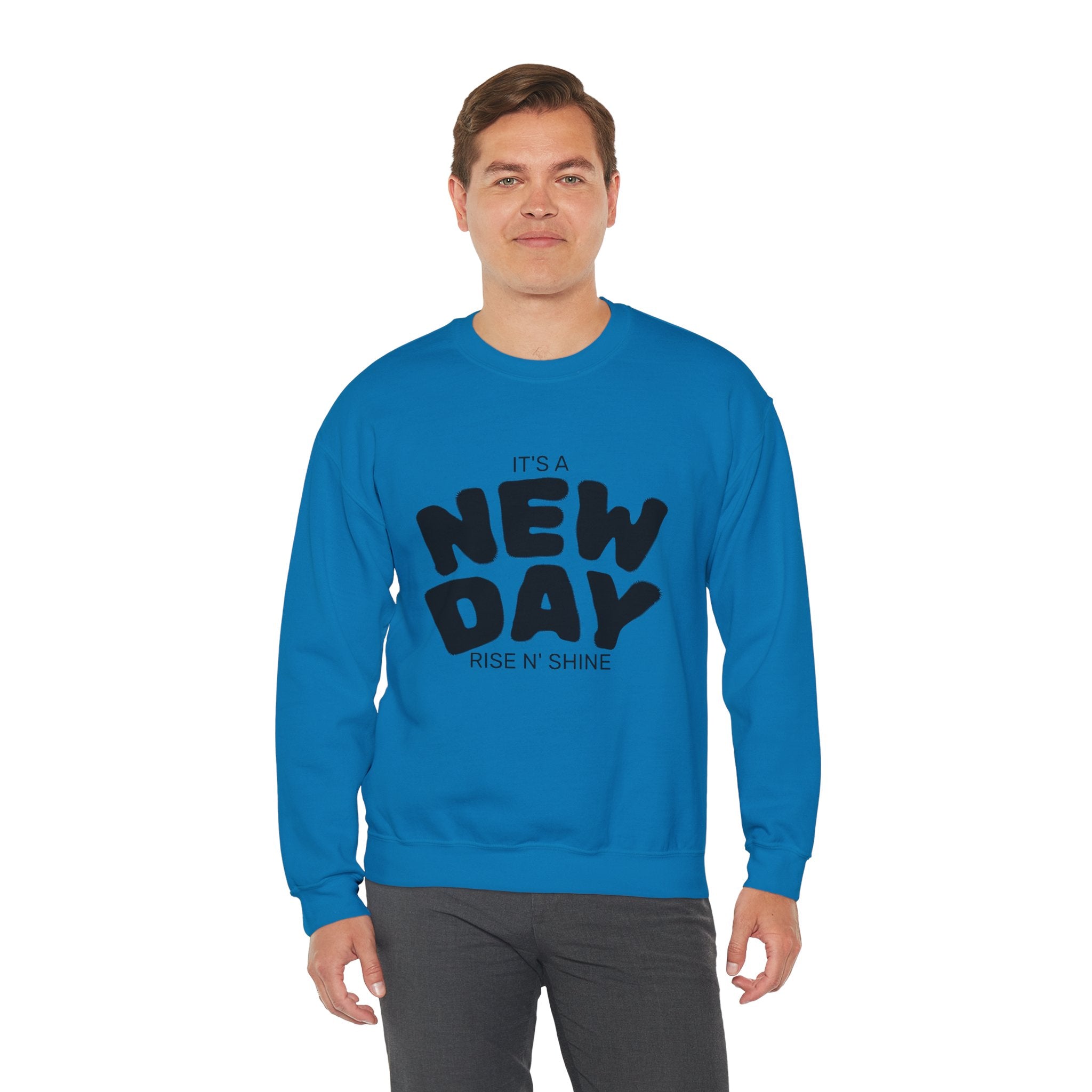 It’s A New Day- Renewed And Restored Crewneck Sweatshirt