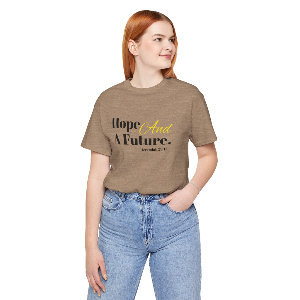 God's Promise - Hope And A Future Unisex Tee