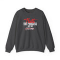 Trust the Process Not the Outcome Motivational Crewneck Sweatshirt