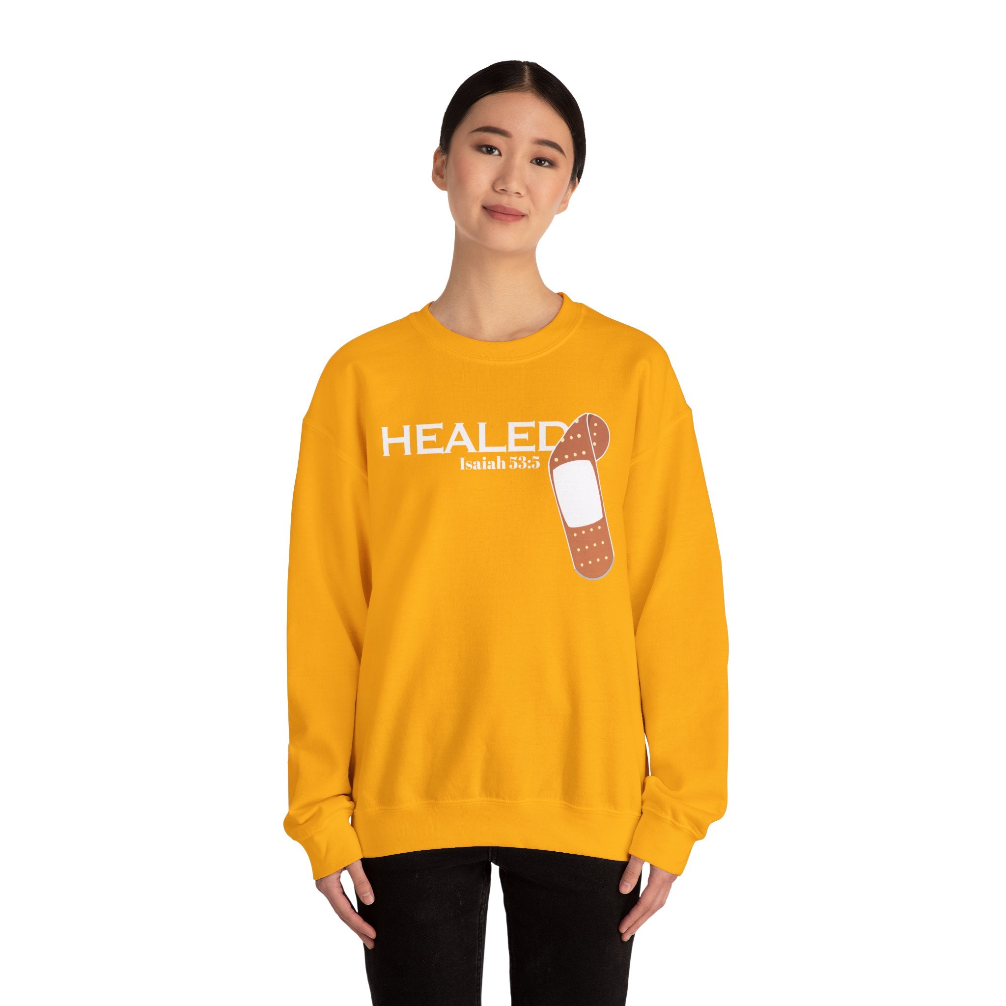 Healing Is Done- Isaiah 53:5 Unisex Sweatshirt