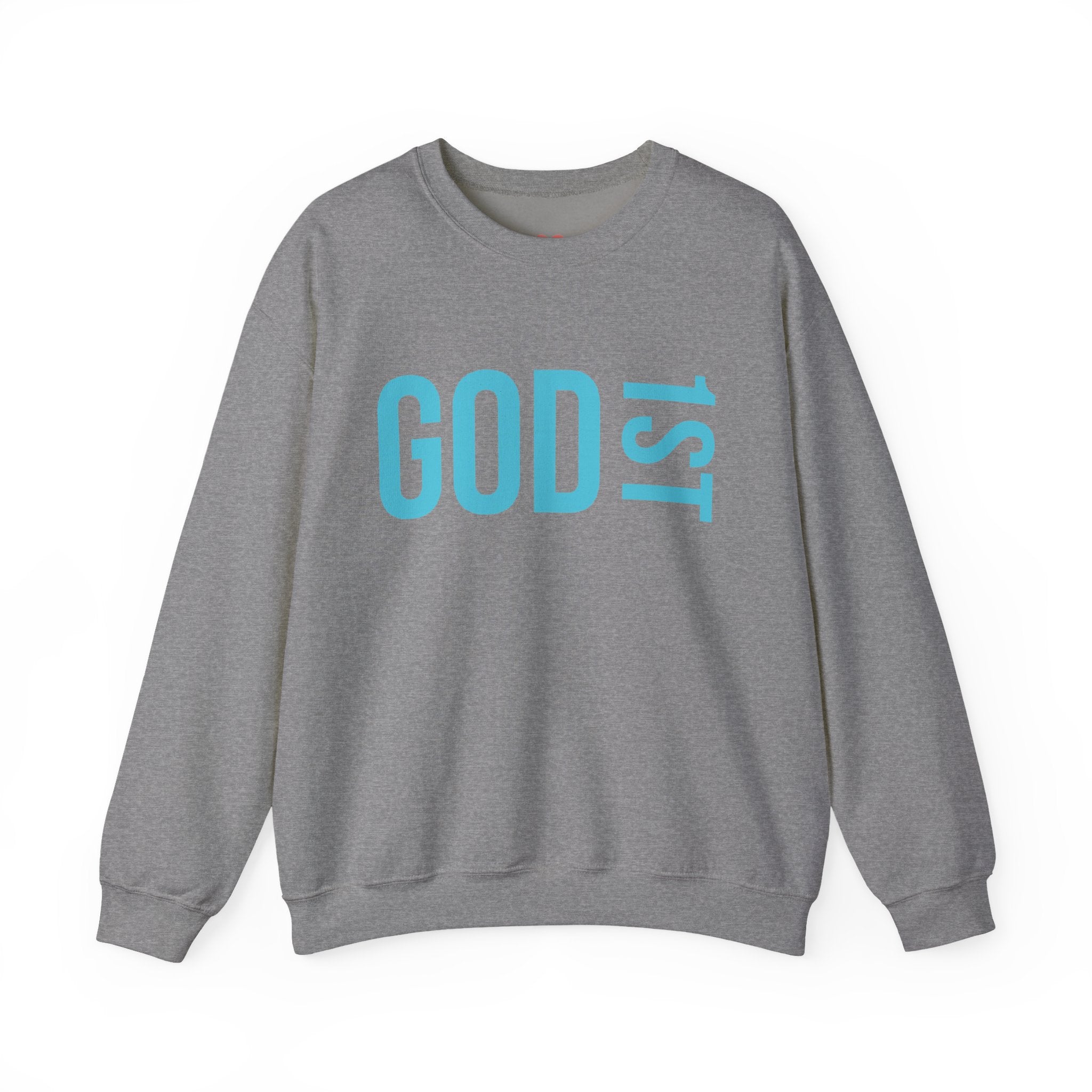 God 1st -Then Me Unisex Crewneck Sweatshirt