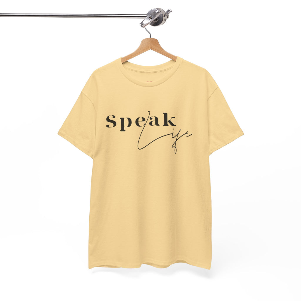Speak Life Over Yourself Unisex Tee