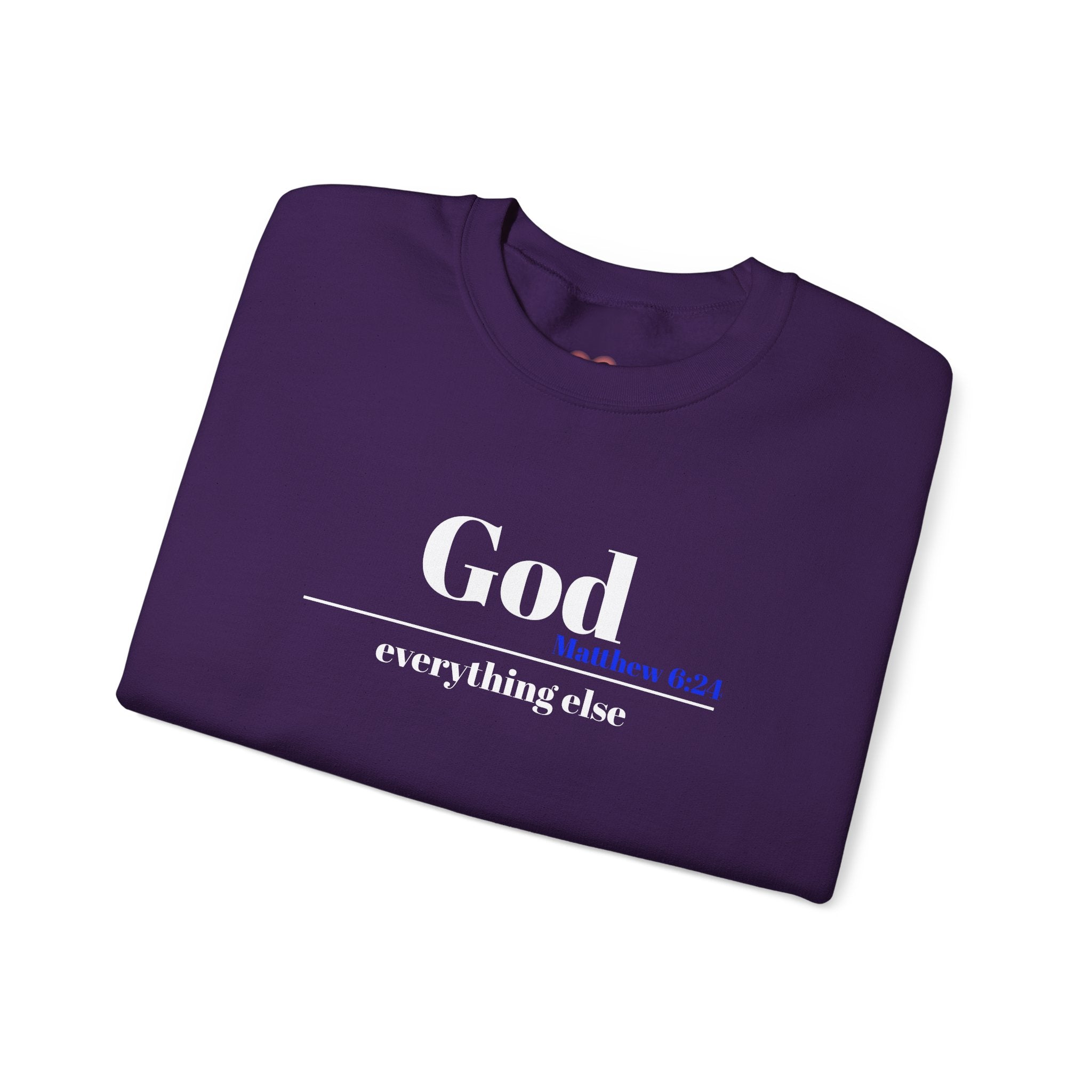 God Then Everything Else Crewneck Sweatshirt