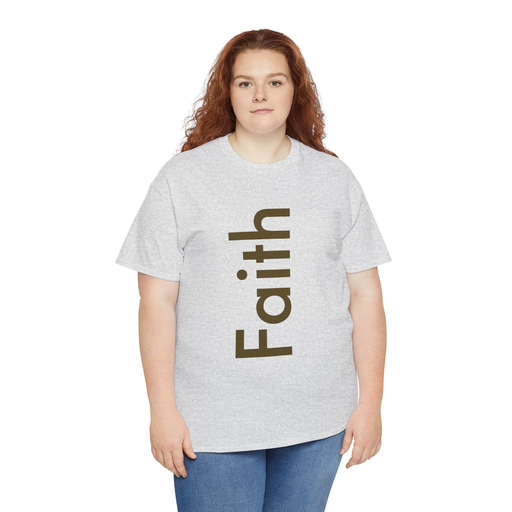 Faith Unisex Heavy Cotton Tee