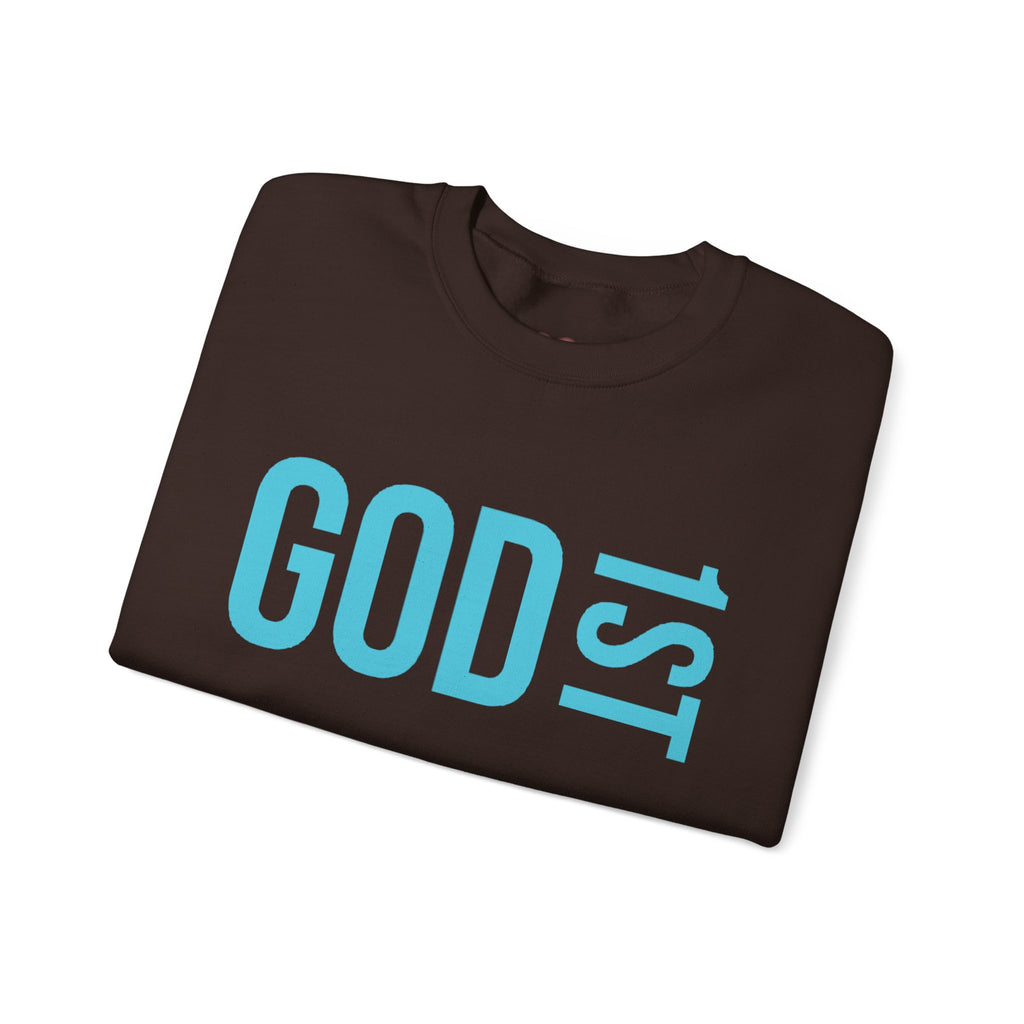 God 1st -Then Me Unisex Crewneck Sweatshirt