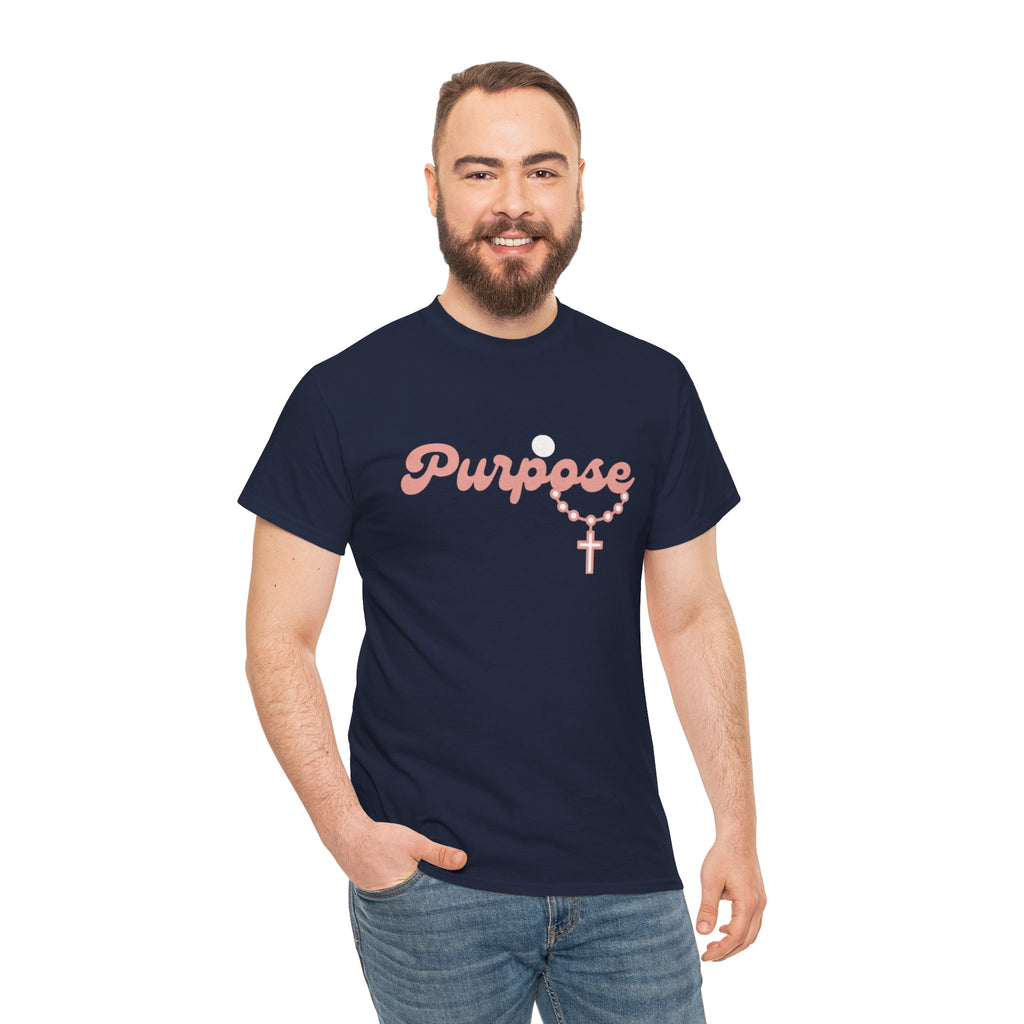 Walk In Purpose Unisex Heavy Cotton Tee