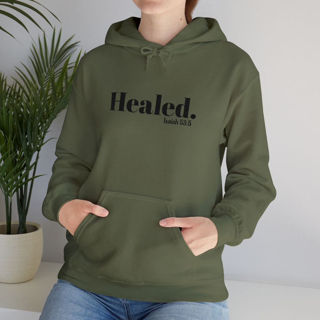 Healed. And Renewed Unisex Hoodie