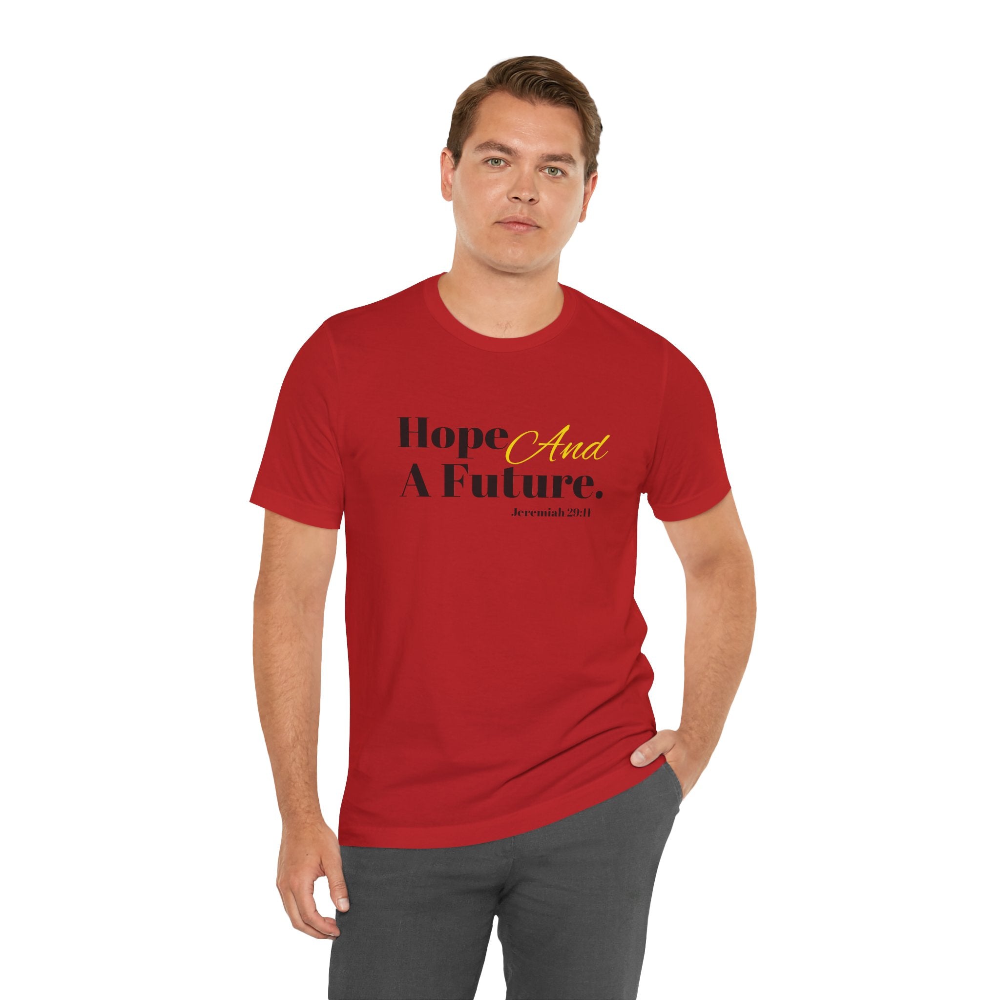 God's Promise - Hope And A Future Unisex Tee