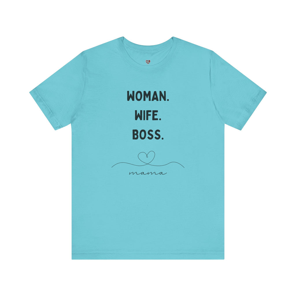 God-Fearing  Woman. Wife. Boss. Mama. Empowered Tee