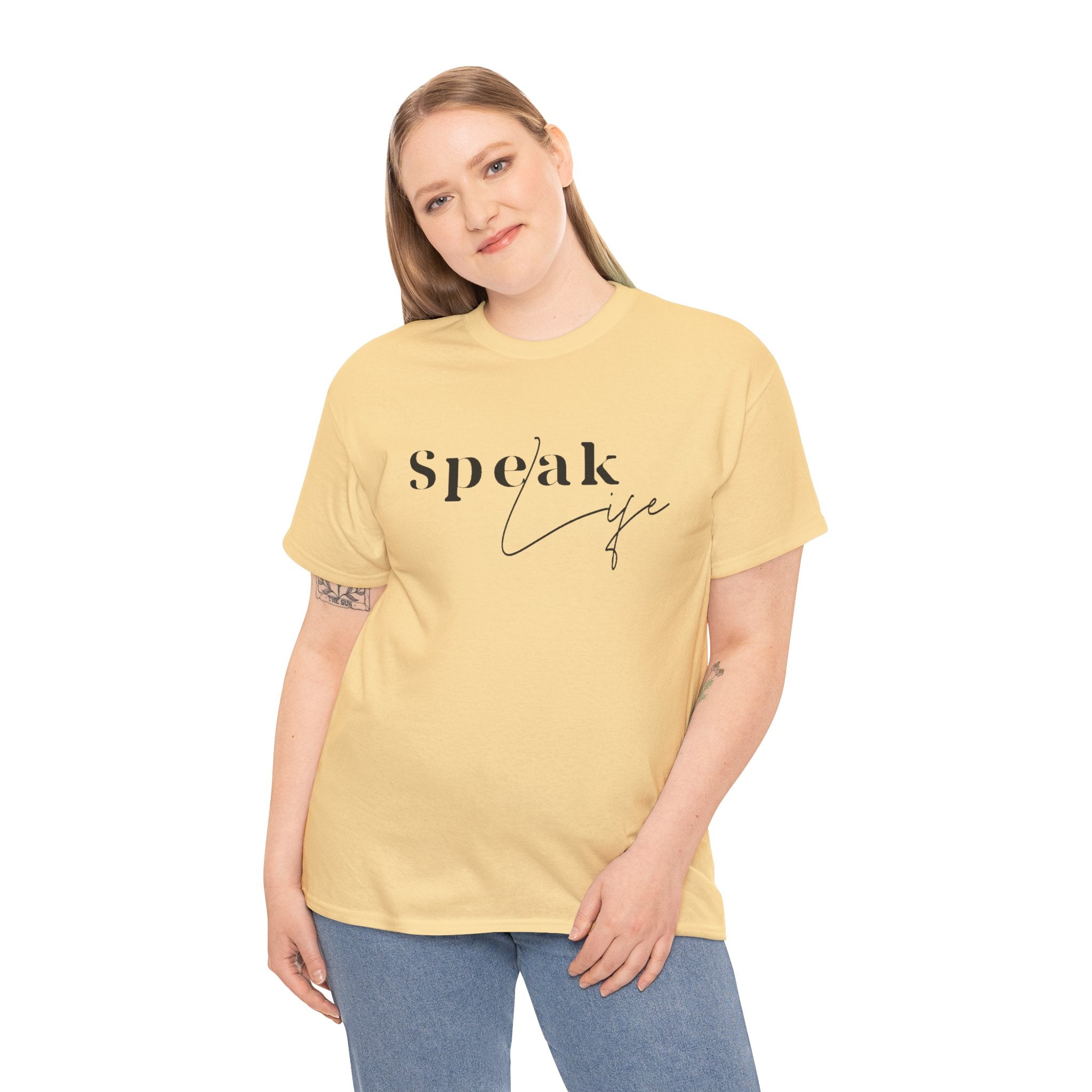 Speak Life Over Yourself Unisex Tee