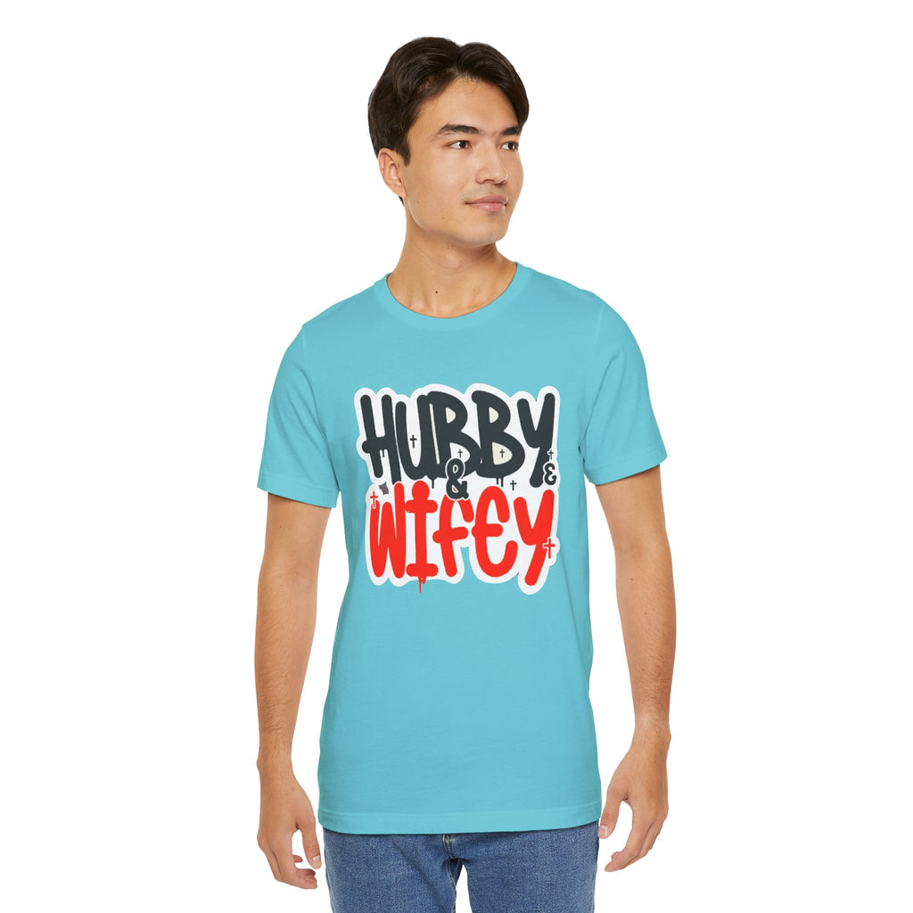 Hubby & Wifey Cute Couple’s Tee