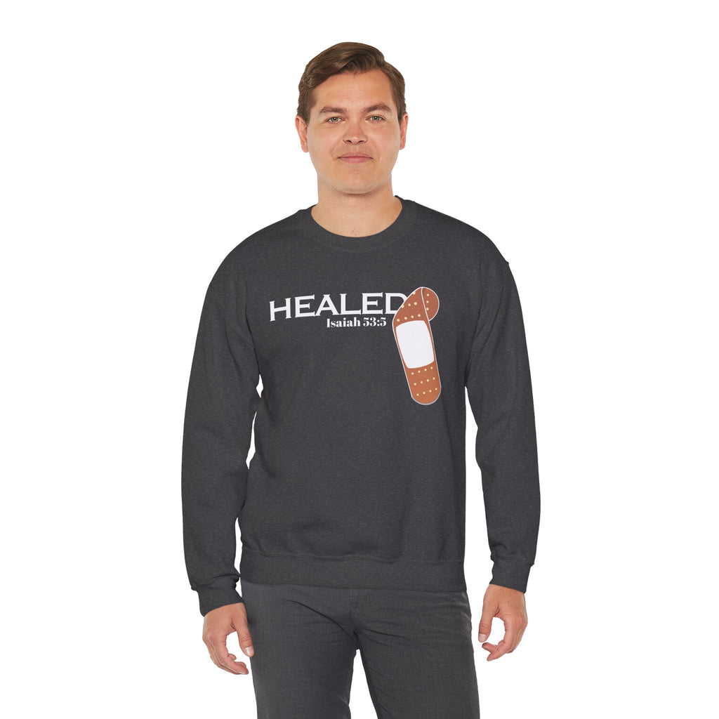 Healing Is Done- Isaiah 53:5 Unisex Sweatshirt