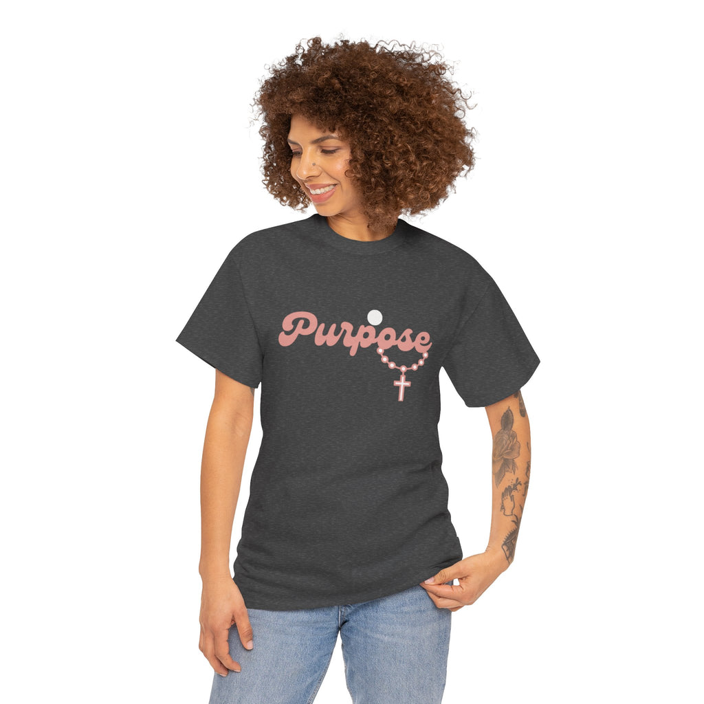 Walk In Purpose Unisex Heavy Cotton Tee