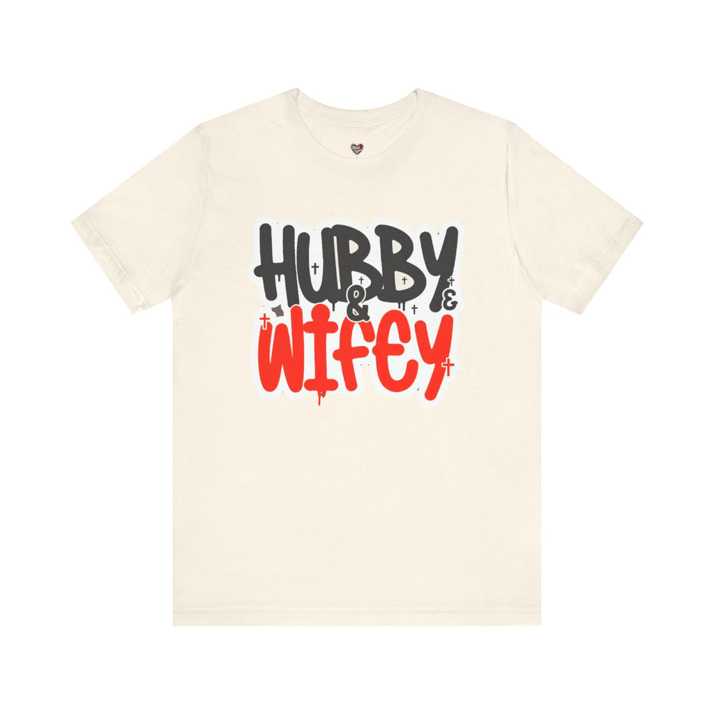 Hubby & Wifey Cute Couple’s Tee